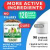 imageGlucosamine Bacon Flavor  Dog Probiotics Bundle  Joint Pain Relief  Gas Diarrhea Relief  Chondroitin MSM Omega3  Digestive Enzymes Prebiotics  Chewable Fiber  240 Soft Chews  Made in USA