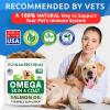 imageNo Poo Chews  Omega 3 Fish Oil Treats Bundle  Stop Dog Poo Eating  Dog Shedding Skin Allergy Itch Relief  Digestive Enzymes ampamp Breath Aid Support  Made in USA