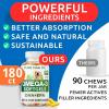 imageOmega 3  Allergy Relief Bundle  Skin ampamp Coat Support  AntiItch Skin  EPA ampamp DHA Fatty Acids  Omega 3 Fish Oil  Itching ampamp Paw Licking  Joint Health  180ct Softgels  180 Chews  Made in USA