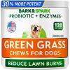 imageBARKampampSPARK Dog Probiotics for Digestive Health ampamp Enzymes  Diarrhea Gas Upset Stomach Relief ampamp Season Allergy  Chews for Digestion  Pet Probiotics for Dogs 60Ct ChickenGreen Grass