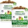 imageBARKampampSPARK Glucosamine Dog Treats Bundle  Joint Pain Relief Supplement  Advanced Formula with Chondroitin MSM Omega3  Hip ampamp Joint Care  Made in USA  180  120 Soft Chews