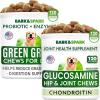 imageGlucosamine Bacon Flavor  Grass Treatment for Dog Urine Bundle  Joint Pain Relief  Dog Urine Neutralizer  Chondroitin MSM Omega3  Probiotics  Pee Lawn Repair  120  120 Soft Chews  US Made