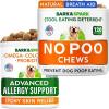 imageNo Poo Chews  Advanced Allergy Relief Chews Bundle  Stool Eating Deterrent  Dry ampamp Itchy Skin Relief  Itching Paw Licking ampamp Hot Spots  Digestive Enzymes ampamp Breath Aid Support  Made in USA