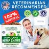 imageHemp Treats  Glucosamine Chews Bundle  Natural Joint Pain Relief Supplement  Hemp Oil Chondroitin wMSM Omega 3  Advanced Hip ampamp Joint Support Formula  120  120 Chews  Bacon  Chicken Flavor