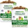 imageBARKampampSPARK Hemp Treats  Glucosamine Dog Treats Bundle  Advanced Formula with Chondroitin MSM Omega3  Hemp Oil  Hip ampamp Joint Care  Natural Joint Pain Relief  Made in USA  180  120 Soft Chews