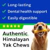 imageBARKampampSPARK Yak Cheese Himalayan Dog Chews  100 Natural ampamp Long Lasting Dog Treats Yak Milk Chews for Small Medium ampamp Large Dogs Lactose ampamp Gluten Free Dental Sticks Healthy ampamp Safe 1 Large ChewCheese