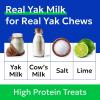 imageBARKampampSPARK Yak Cheese Himalayan Dog Chews  100 Natural ampamp Long Lasting Dog Treats Yak Milk Chews for Small Medium ampamp Large Dogs Lactose ampamp Gluten Free Dental Sticks Healthy ampamp Safe 1 Large ChewCheese