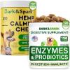 imageProbiotics  Calming Hemp Treats for Dogs Bundle  Gas Diarrhea Allergy  Anxiety Relief  Enzymes  Prebiotics  Hemp Oil  Improve Digestion  Stress Relief  120  120 Chews  Made in USA
