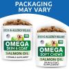 imageBARKampampSPARK Advanced Omega3 Collagen for Dogs  180 Fish ampamp Salmon Oil Treats for Dog Shedding Skin Allergy Chews Itch Relief Hot Spots Treatment  Jointm Skin ampamp Coat Supplement EPAampampDHA Fatty AcidsChicken
