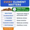 imageBARKampampSPARK Advanced Calming Chews for Dogs  Hemp Chew  Melatonin  Anxiety Relief  Sleep Aid  Relaxing Treats  Stress Relief During Fireworks Storms Thunder Barking  Made in USA  60CtMelatonin Chews Sleep Aid