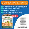 imageBARKampampSPARK Advanced Calming Chews for Dogs  Hemp Chew  Melatonin  Anxiety Relief  Sleep Aid  Relaxing Treats  Stress Relief During Fireworks Storms Thunder Barking  Made in USA  60CtCalming Hemp Anxiety  Stress