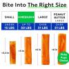 imageBARKampampSPARK Yak Cheese Himalayan Dog Chews  100 Natural ampamp Long Lasting Dog Treats Yak Milk Chews for Small Medium ampamp Large Dogs Lactose ampamp Gluten Free Dental Sticks Healthy ampamp Safe 4 Small ChewsMedium 4 Chews  Yak Cheese