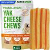 imageBARKampampSPARK Yak Cheese Himalayan Dog Chews  100 Natural ampamp Long Lasting Dog Treats Yak Milk Chews for Small Medium ampamp Large Dogs Lactose ampamp Gluten Free Dental Sticks Healthy ampamp Safe 4 Small ChewsMedium 4 Chews  Yak Cheese