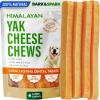 imageBARKampampSPARK Yak Cheese Himalayan Dog Chews  100 Natural ampamp Long Lasting Dog Treats Yak Milk Chews for Small Medium ampamp Large Dogs Lactose ampamp Gluten Free Dental Sticks Healthy ampamp Safe 4 Small ChewsLarge 4 Chews  Yak Cheese