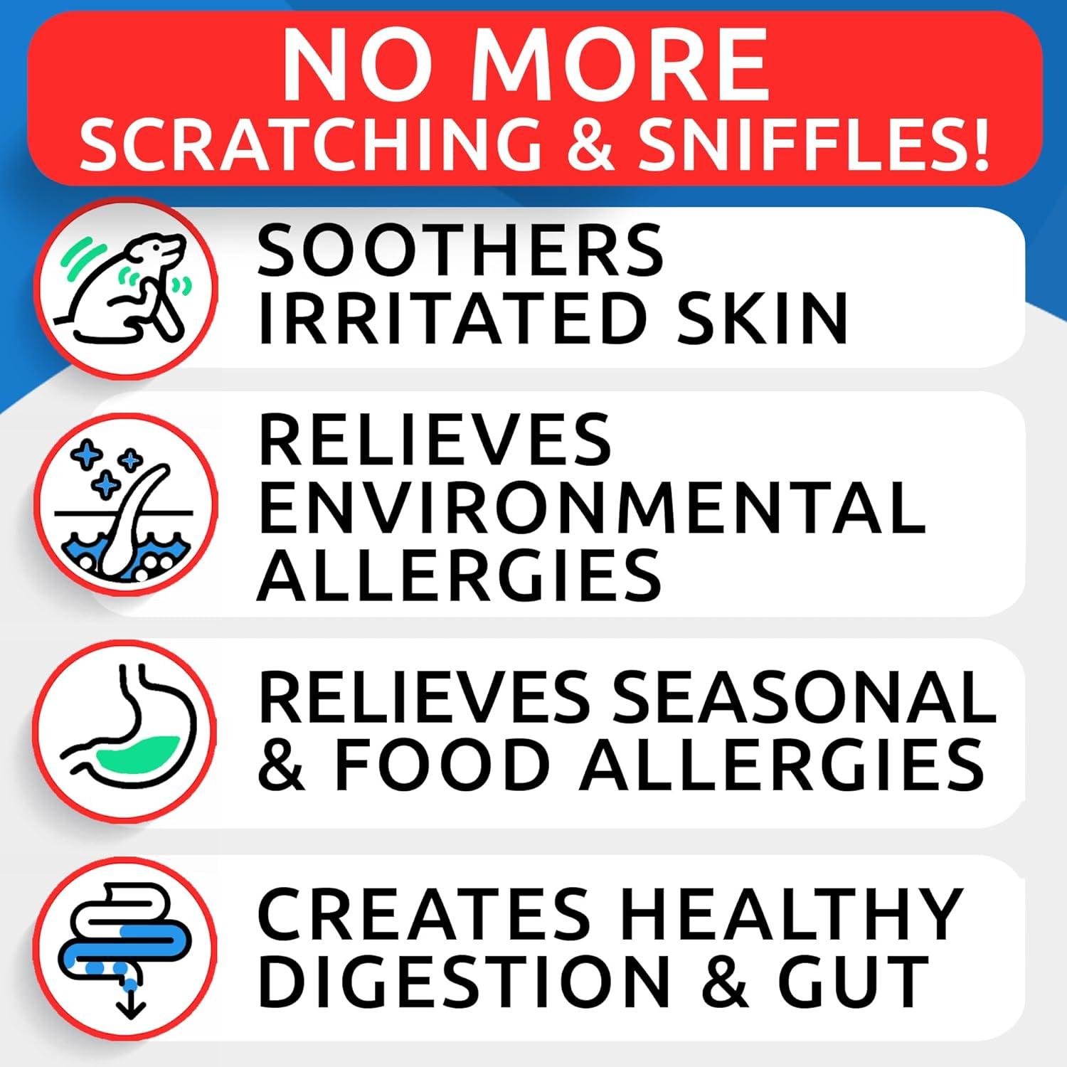 imageBARKampampSPARK Advanced Collagen  Omega3 Formula for Dogs  180 Fish Oil Treats for Dog Shedding Itch ampamp Allergy Relief Hot Spots Hip ampamp Joint and Skin ampamp Coat Supplement  Biotin EPA ampamp DHA Fatty AcidsGrilled Chicken