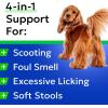 image:imageAnal Gland Guard Support  Omega 3 Fish Oil Treats Bundle  Scoot Treatment  Dog Shedding Skin Allergy Itch Relief  Digestive Enzymes amp Breath Aid Support  Made in USA