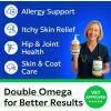 image:imageBARKampSPARK Omega 3  Fish Oil for Dogs  Skin Allergy Chews Itch Relief Hot Spots Treatment  Fish Oil Liquid Supplement for Pets EPADHA Fatty Acids Skin amp Coat Support  Bundle 180 Ct  16 OzBundle Omega3  Fish Oil