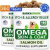 image:imageBARKampSPARK Omega 3  Fish Oil for Dogs  Skin Allergy Chews Itch Relief Hot Spots Treatment  Fish Oil Liquid Supplement for Pets EPADHA Fatty Acids Skin amp Coat Support  Bundle 180 Ct  16 Oz360Ct  Chicken