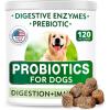 image:imageDog Probiotics Chews  Calming Hemp Treats  AllNatural Grass Treatment  Gas Diarrhea Allergy Constipation Upset Stomach Relief  Anxiety Relief  Separation Aid  Grass Saver Pee Lawn Repair