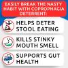 image:imageNo Poo Chews for Dogs  Coprophagia amp Stool Eating Deterrent with Probiotics Digestive Enzymes amp Breath Aid Support  Stop Dog Poop EatingNo Poo Chews