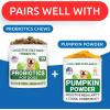 image:imageNo Poo Chews for Dogs  Coprophagia amp Stool Eating Deterrent with Probiotics Digestive Enzymes amp Breath Aid Support  Stop Dog Poop EatingPumpkin Powder