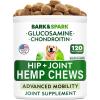 image:imageBARKampSPARK Advanced Calming Chews for Dogs  Separation Anxiety Relief for Dogs wHemp Oil  Melatonin  Relief During Fireworks Storms  Aggressive Behavior Barking Stress Aid  90ChewsHemp Hip Joint Pain  Mobility