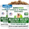 image:imageBARKampSPARK Dog Allergy Relief Soft Chews for Skin Health amp Seasonal Allergies  AntiItch Supplement wOmega3 Quercetin amp Bromelain Immune Treats for Dry Skin amp Hot Spots  Chicken Liver  180ctChicken