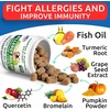 image:imageBARKampSPARK Dog Allergy Relief Soft Chews for Skin Health amp Seasonal Allergies  AntiItch Supplement wOmega3 Quercetin amp Bromelain Immune Treats for Dry Skin amp Hot Spots  Chicken Liver  180ctChicken