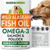 image:imageBarkampSpark Fish Oil for Dogs  Natural Omega3  Skin amp Coat Support  Liquid Food Supplement for Pets  Natural EPA  DHA Fatty Acids for Joint Function Immune amp Heart Health 8oz  Salmon8 fl oz
