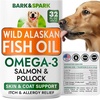 image:imageBarkampSpark Fish Oil for Dogs  Natural Omega3  Skin amp Coat Support  Liquid Food Supplement for Pets  Natural EPA  DHA Fatty Acids for Joint Function Immune amp Heart Health 8oz  Salmon32 fl oz