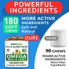 image:imageBARKampSPARK Dog Allergy Relief Soft Chews for Skin Health amp Seasonal Allergies  AntiItch Supplement wOmega3 Quercetin amp Bromelain Immune Treats for Dry Skin amp Hot Spots  Chicken Liver  360ctBacon