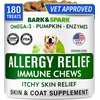 image:imageBARKampSPARK Dog Allergy Relief Soft Chews for Skin Health amp Seasonal Allergies  AntiItch Supplement wOmega3 Quercetin amp Bromelain Immune Treats for Dry Skin amp Hot Spots  Chicken Liver  360ctAllerItch Relief