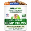 image:imageBARKampSPARK Advanced Calming Hemp Treats for Dogs  Hemp Oil  Melatonin  Anxiety Relief  Separation Aid  Stress Relief During Fireworks Storms Thunder  Aggressive Behavior Barking  180 ChewsHemp Hip Joint Pain  Mobility