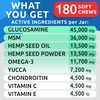 image:imageBARKampSPARK Advanced Calming Hemp Treats for Dogs  Hemp Oil  Melatonin  Anxiety Relief  Separation Aid  Stress Relief During Fireworks Storms Thunder  Aggressive Behavior Barking  180 ChewsHemp Hip Joint Pain  Mobility