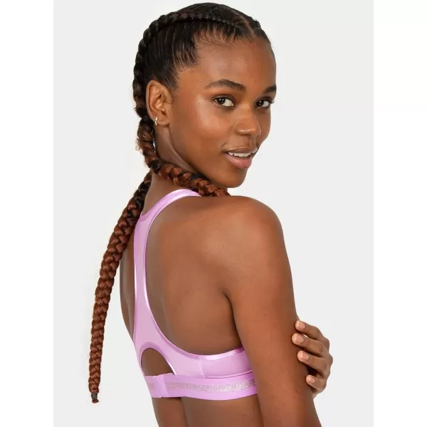 Fruit of the Loom A Fresh Collection Game Changer 2Pack Front ampamp Back Closure Racerback Bras and Comfort for WomenStellar OrchidBlack Hue