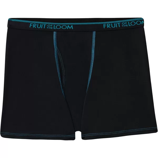 Fruit of the Loom Boys 360 Stretch Boxer BriefsBoys  6 Pack  Micro Stretch  BlackYellowRed