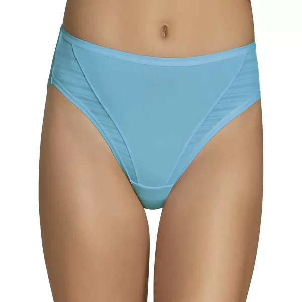 Fruit of the Loom Womens Breathable Underwear Moisture Wicking Keeps You Cool ampamp Comfortable Available in Plus SizeCoolblend  Hi Cut  4 Pack  Colors May Vary