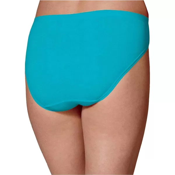 Fruit of the Loom Womens Breathable Underwear Moisture Wicking Keeps You Cool ampamp Comfortable Available in Plus SizeMicro Mesh  Bikini  6 Pack  Colors May Vary