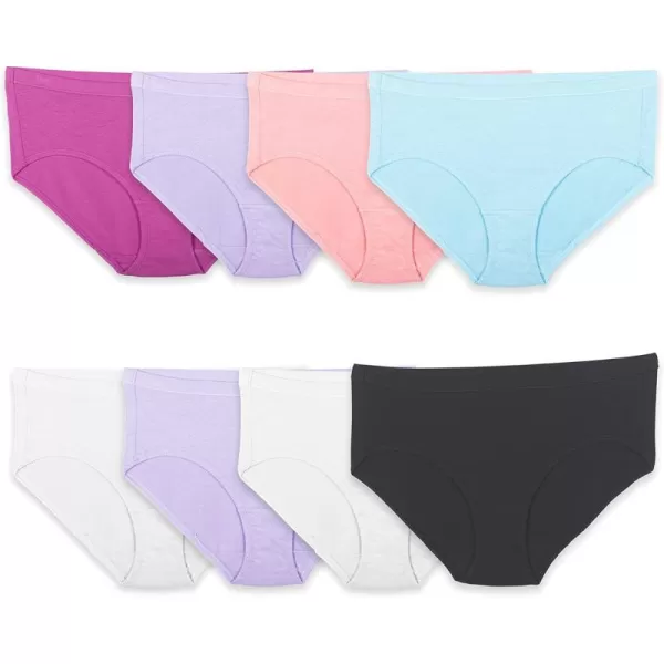 Fruit of the Loom Womens Breathable Underwear Moisture Wicking Keeps You Cool ampamp Comfortable Available in Plus SizeCotton Mesh  Hipster  8 Pack  Colors May Vary