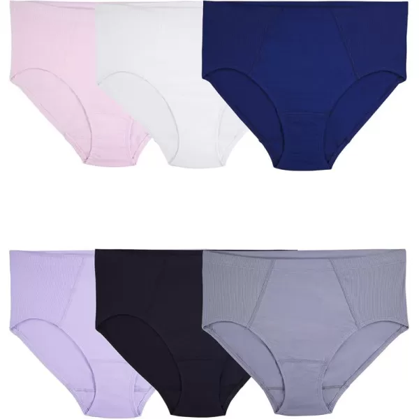 Fruit of the Loom Womens Plus Size Underwear Designed to Fit Your CurvesBrief  Flexible Fit  Assorted