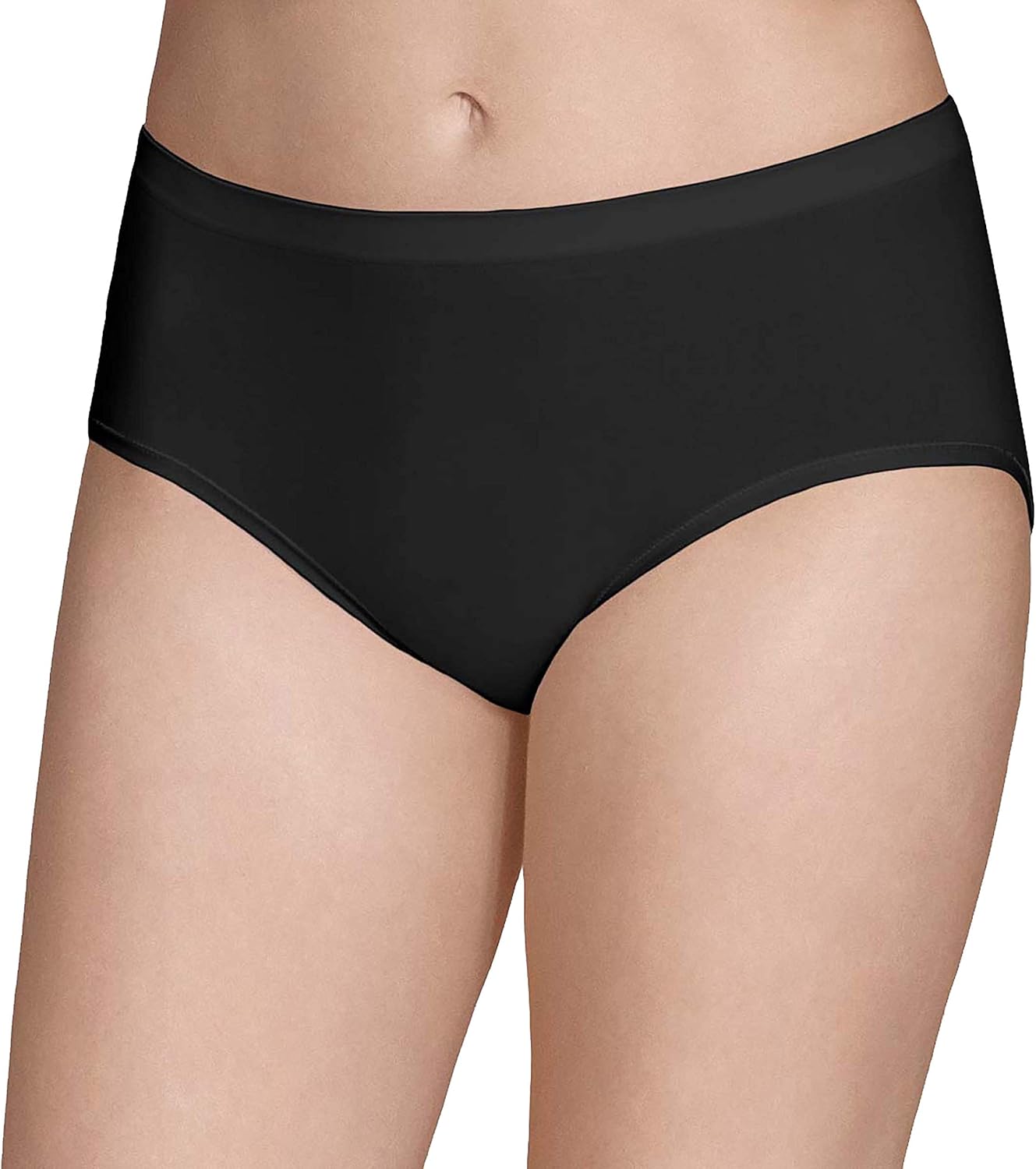 Fruit of the Loom Womens 360 Stretch Underwear Regular ampamp Plus SizeLow Rise Brief  Seamless  12 Pack  Assorted Colors