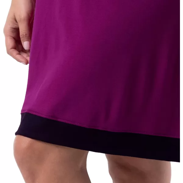 Fruit of the Loom Womens Super Soft and Breathable Sleep ShirtBerry