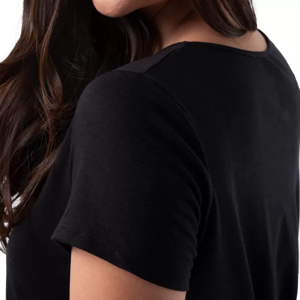 Fruit of the Loom Womens Super Soft and Breathable Sleep ShirtBlack