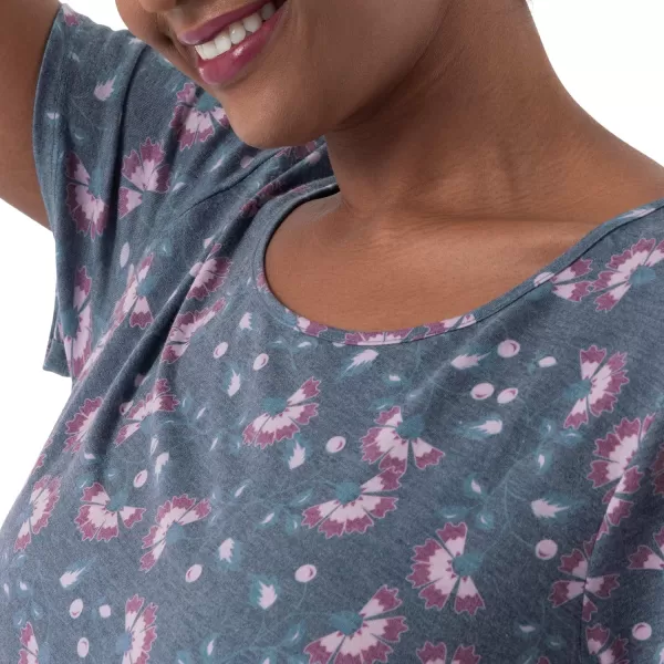 Fruit of the Loom Womens Super Soft and Breathable Sleep ShirtFloral