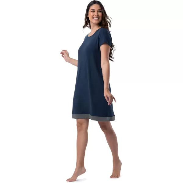 Fruit of the Loom Womens Super Soft and Breathable Sleep ShirtMidnight Blue