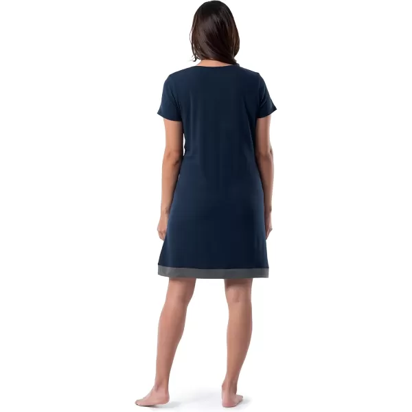 Fruit of the Loom Womens Super Soft and Breathable Sleep ShirtMidnight Blue