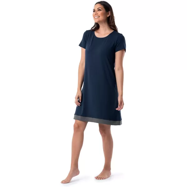 Fruit of the Loom Womens Super Soft and Breathable Sleep ShirtMidnight Blue