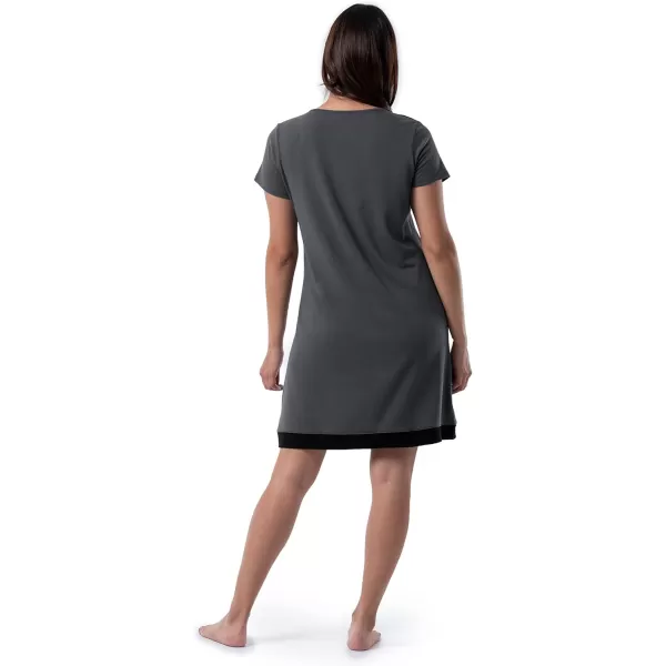 Fruit of the Loom Womens Super Soft and Breathable Sleep ShirtSoft Grey