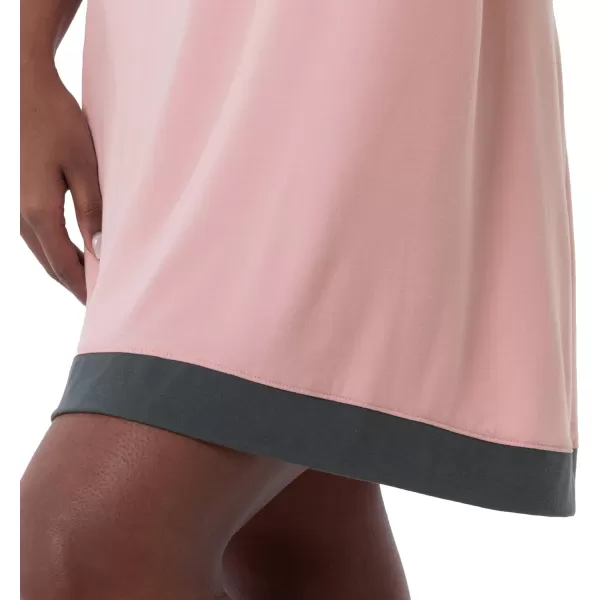 Fruit of the Loom Womens Super Soft and Breathable Sleep ShirtSoft Pink