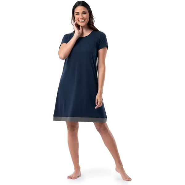 Fruit of the Loom Womens Super Soft and Breathable Sleep ShirtMidnight Blue